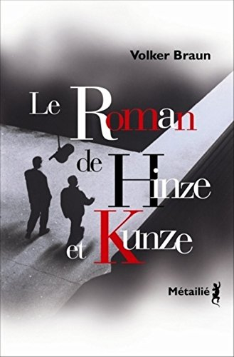Le roman de Hinze et Kunze