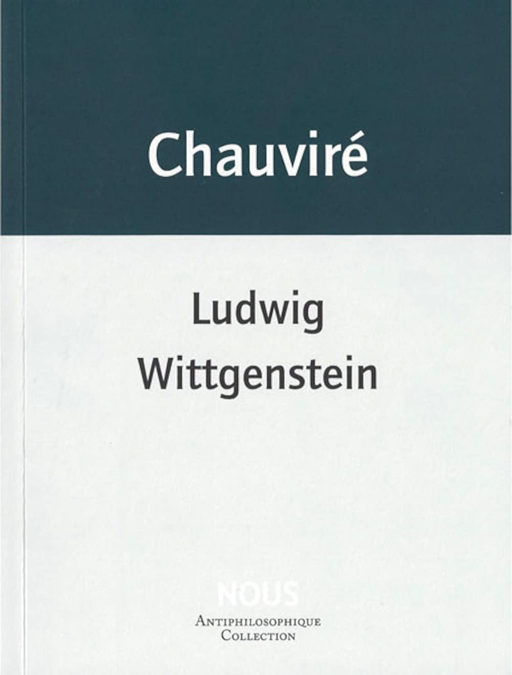 Ludwig Wittgenstein
