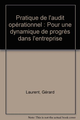 Pratique de l'audit opérationnel