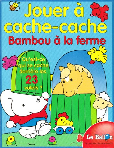 jouer à cache-cache avec bambou à la ferme