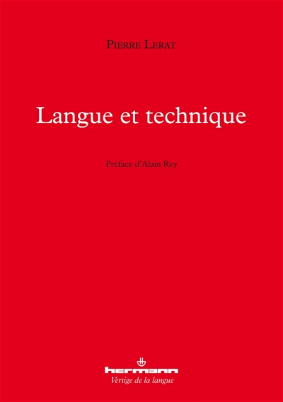 Langue et technique
