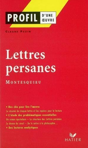 Lettres persanes (1721), Montesquieu