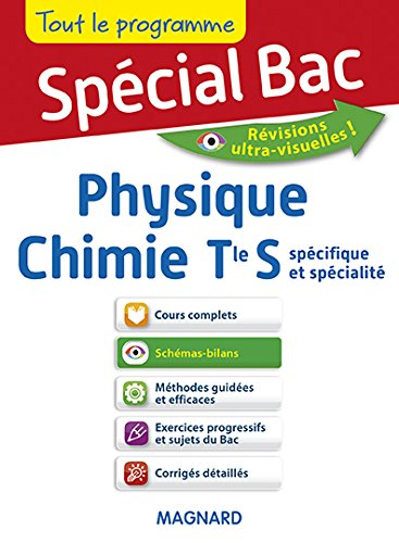 Physique chimie, terminale S spécifique et spécialité