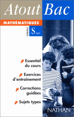 Maths, terminales S spécialité