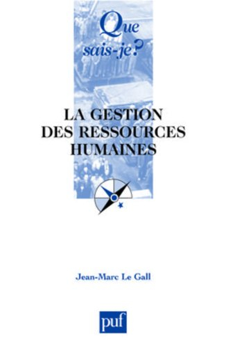 La gestion des ressources humaines