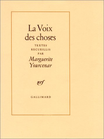 La Voix des choses