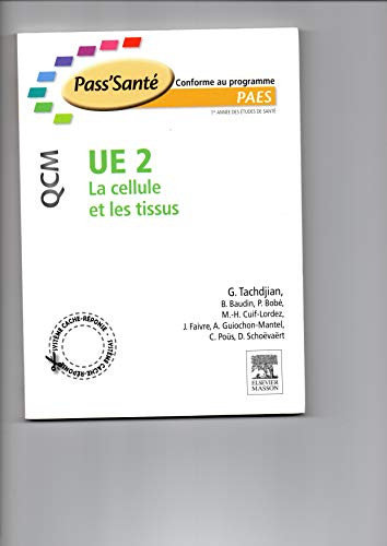 UE2 CELLULE TISSUS QCM (NON COM)
