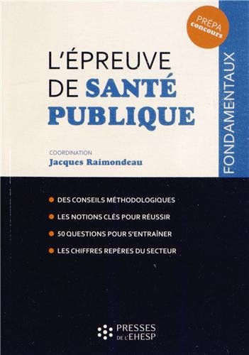 L'épreuve de santé publique : concours administratifs dans les secteurs de la santé et du médico-soc