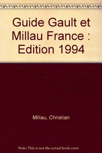 guide gault et millau france : edition 1994