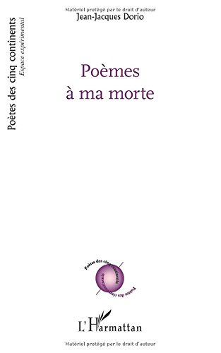 Poèmes à ma morte