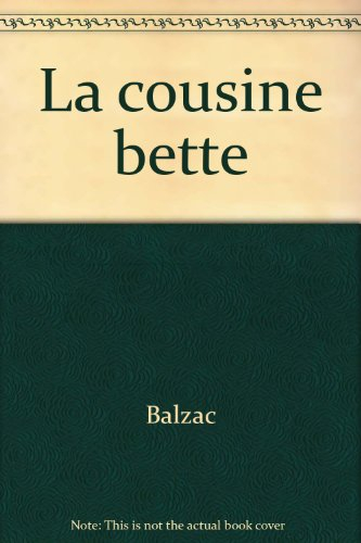 La cousine Bette : les parents pauvres