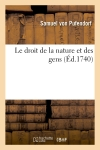 Le droit de la nature et des gens