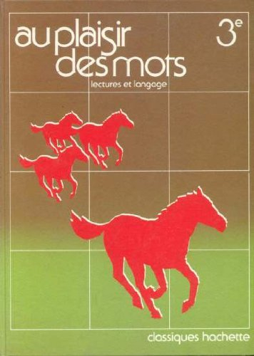 AU PLAISIR DES MOTS 3EME