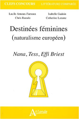 Destinées féminines (naturalisme européen) : Nana, Tess, Effi Briest
