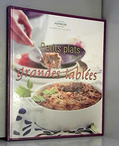 livre thermomix petits plats pour grande tablées