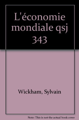 L'Economie mondiale