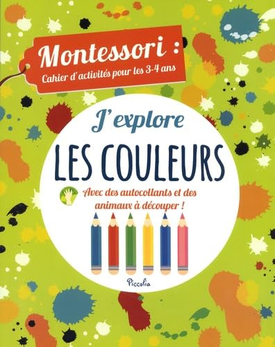 J'explore les couleurs : avec des autocollants !