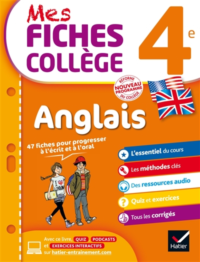 Anglais 4e, cycle 4