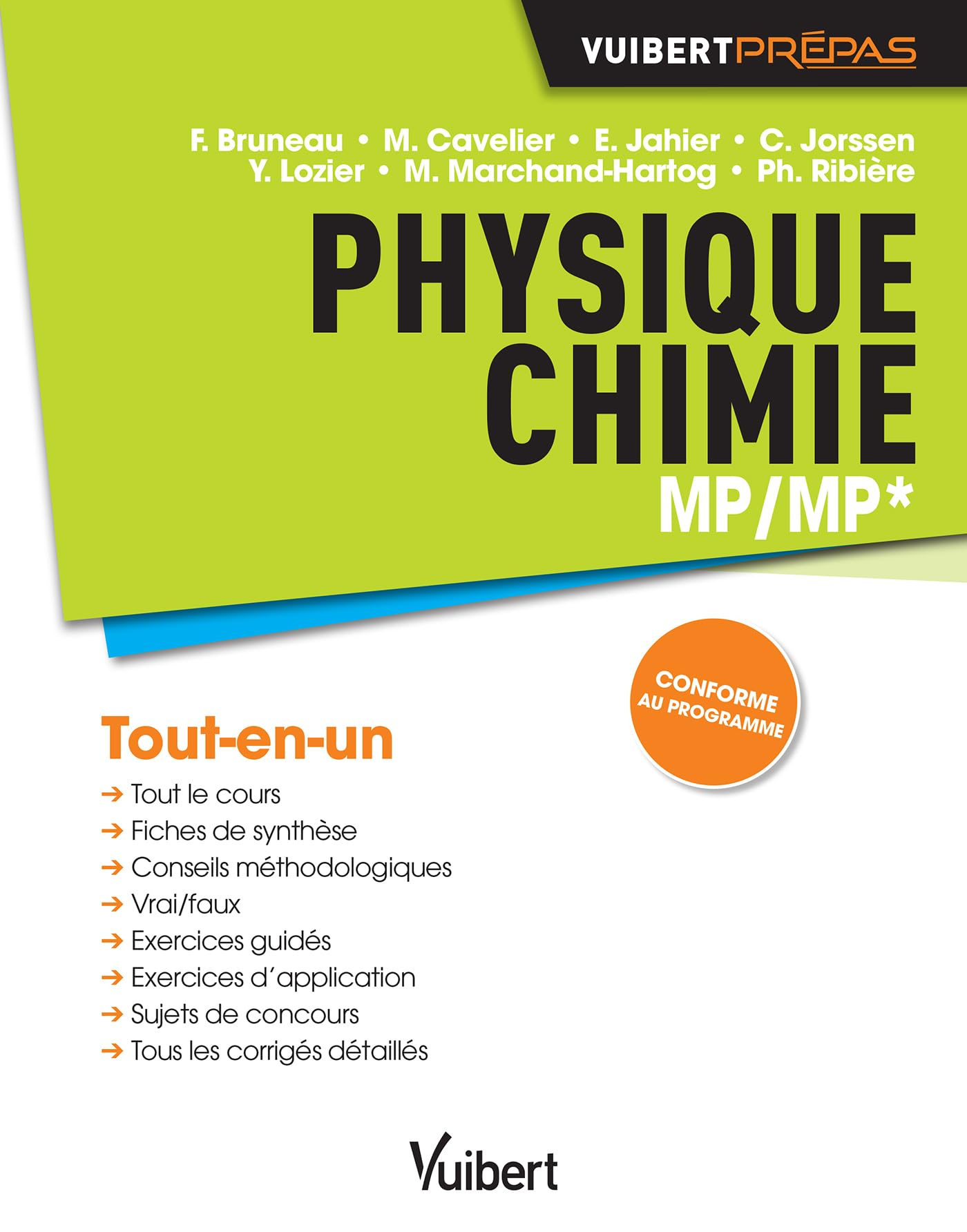 Physique chimie MP, MP* : tout-en-un