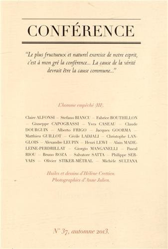 Conférence, n° 37. L'homme empêché, 3