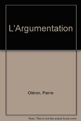 l'argumentation