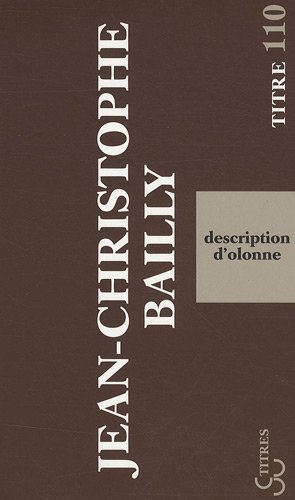 Description d'Olonne