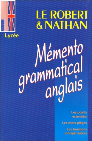 Mémento grammatical anglais