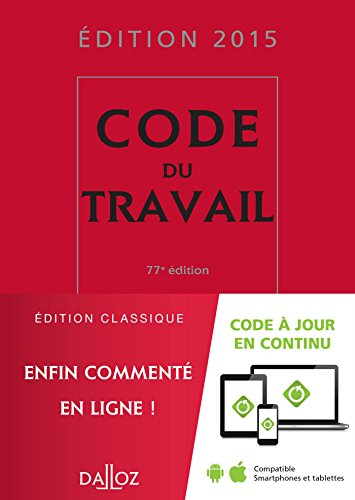 Code du travail 2015