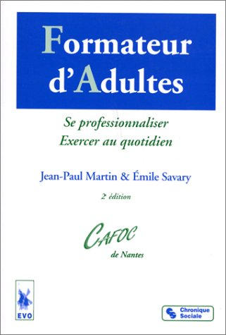 formateur d'adultes, 2e édition