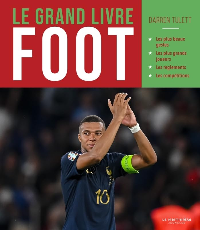 Le grand livre foot : les plus beaux gestes, les plus grands joueurs, les règlements, les compétitio
