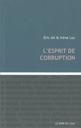 L'esprit de corruption