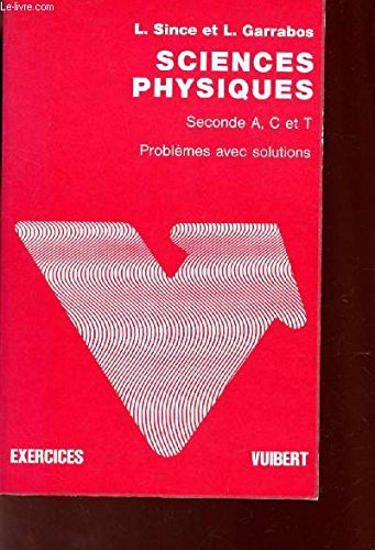 problèmes de sciences physiques