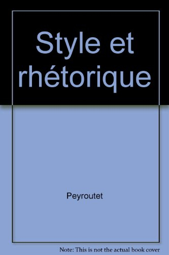 style et rhétorique