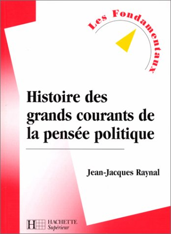histoire des grands courants de la pensée politique