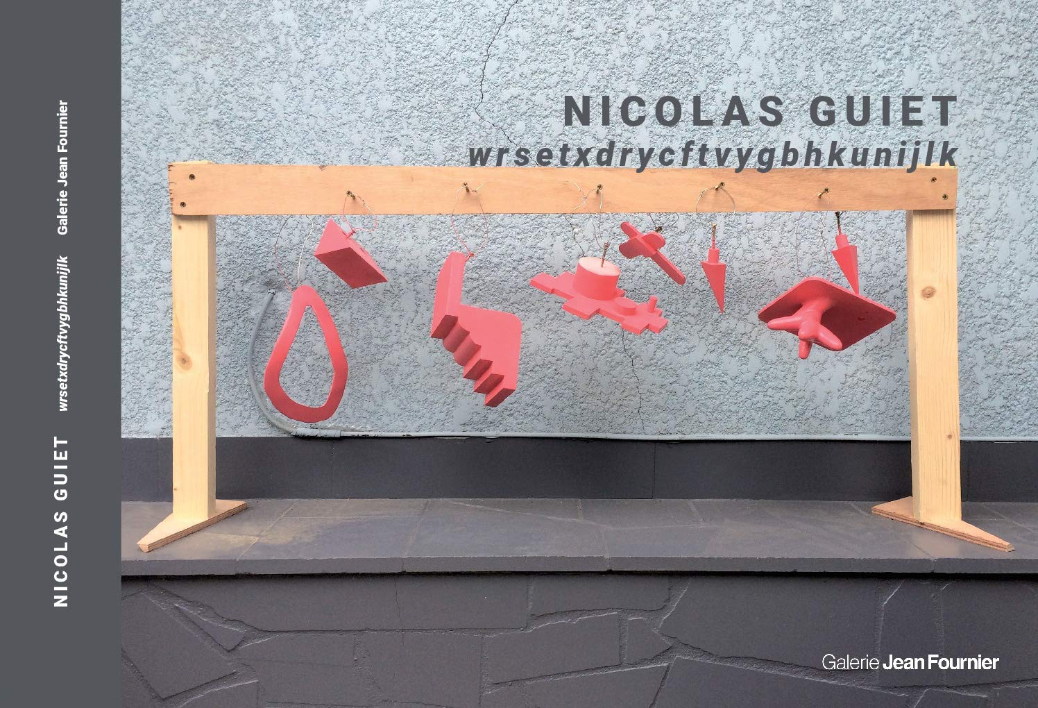 Nicolas Guiet : wrsetxdrycftvygbhkunijlk : exposition, Paris, Galerie Jean Fournier, du 10 janvier a