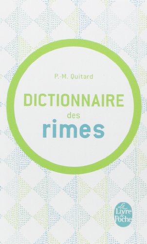 Dictionnaire des rimes