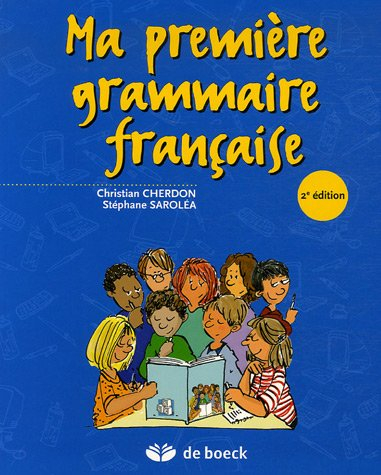 Ma première grammaire française