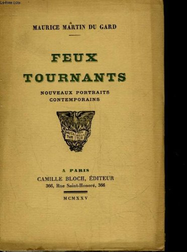 Feux tournants : poèmes