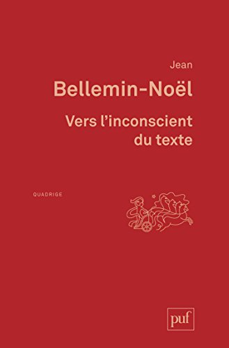 Vers l'inconscient du texte