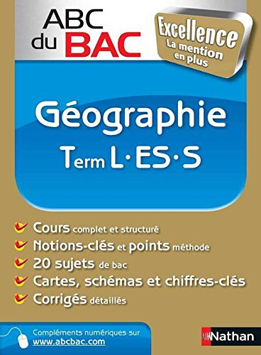 Géographie : term L, ES, S