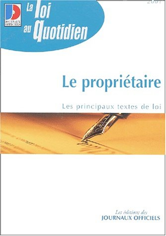 le proprietaire (nø1718)