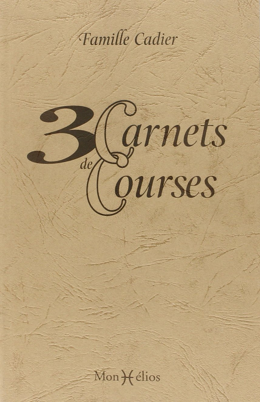 3 carnets de courses : courses et ascensions