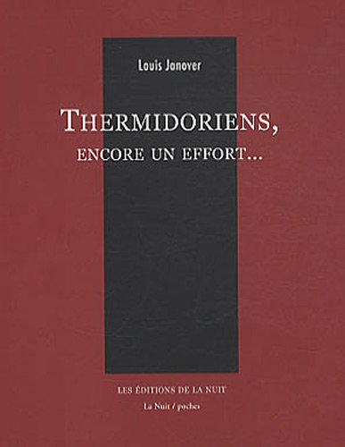 Thermidoriens, encore un effort