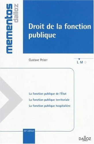 Droit de la fonction publique