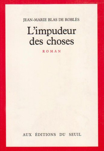 L'impudeur des choses
