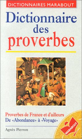Dictionnaire des proverbes