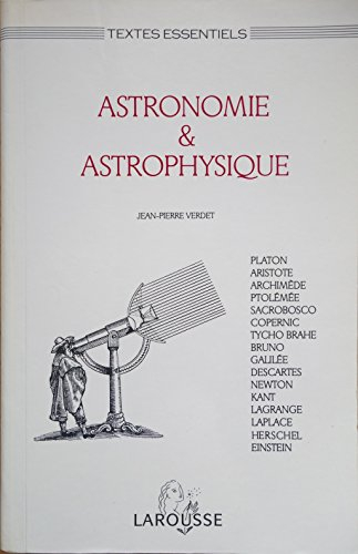 Astronomie et astrophysique