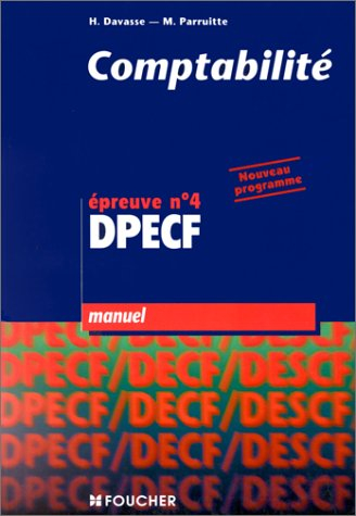 Comptabilité, DPECF, épreuve n° 4 : manuel
