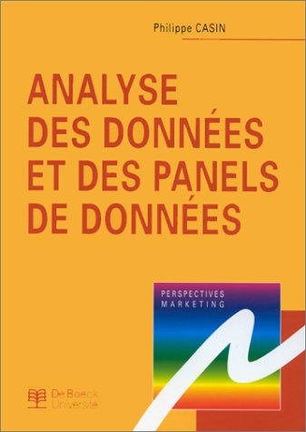 Analyse des données et des panels de données