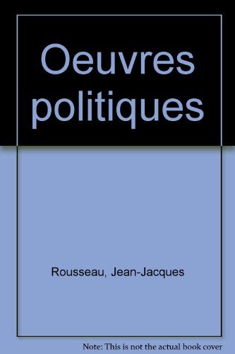 Oeuvres politiques